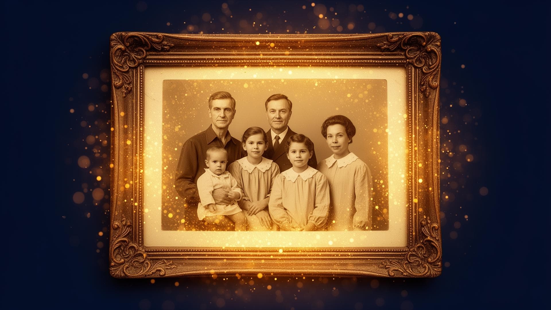 Familienfotos werden zum Leben erweckt